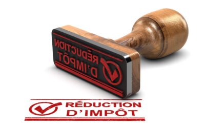 Tampon de réduction d'impôt grâce à des optimisation de défiscalisation de fin d'année 2024